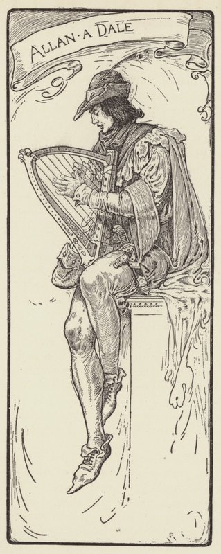 Allan a Dale autorstwa Louis John Rhead