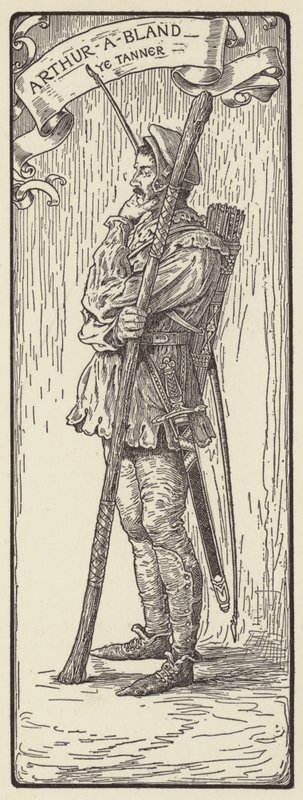 Artur Mdły, Garbarz autorstwa Louis John Rhead