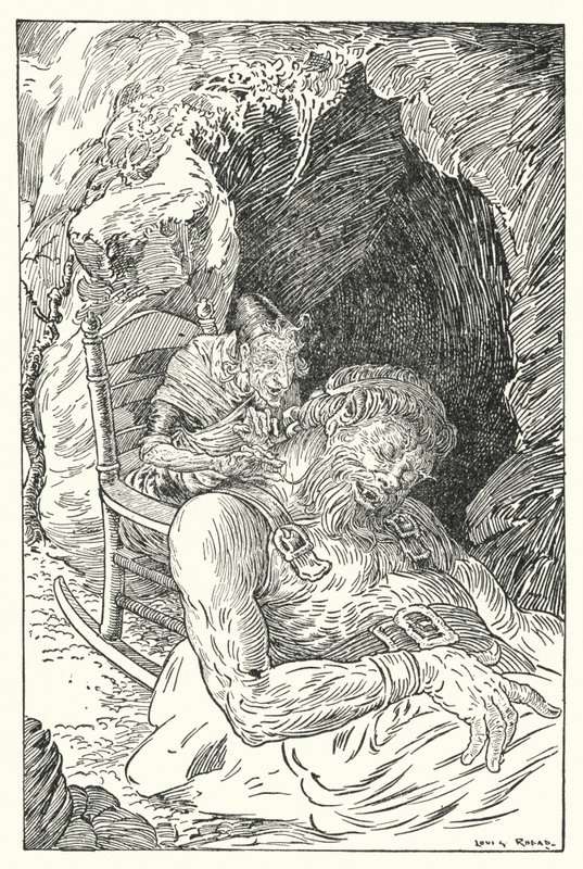 Olbrzymia złota broda (lito) autorstwa Louis John Rhead