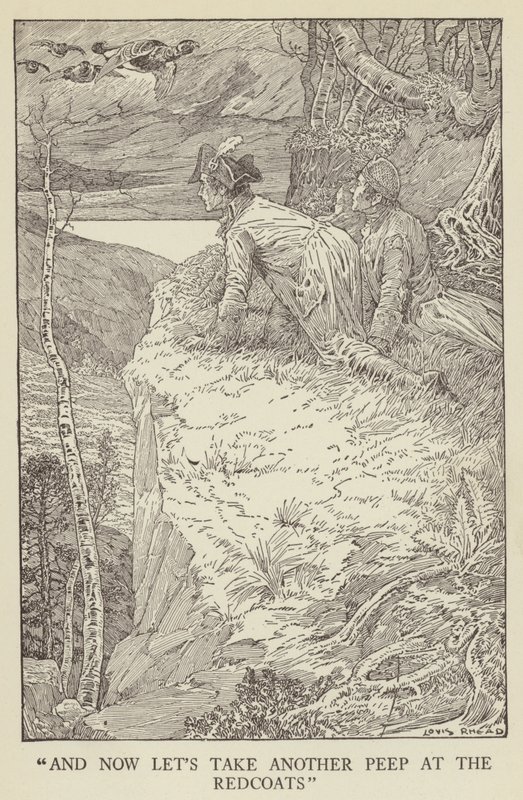 Ilustracja do filmu Porwana autorstwa Roberta Louisa Stevensona autorstwa Louis John Rhead