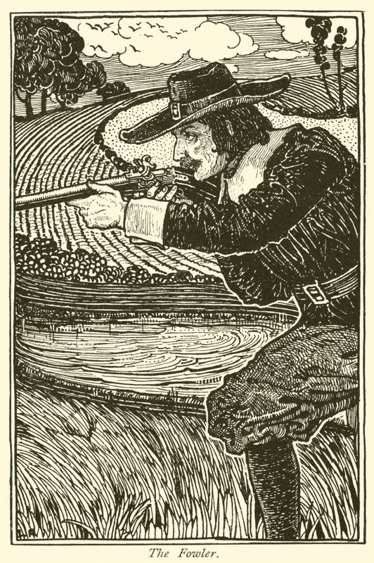 Fowler (rycina) autorstwa Louis John Rhead