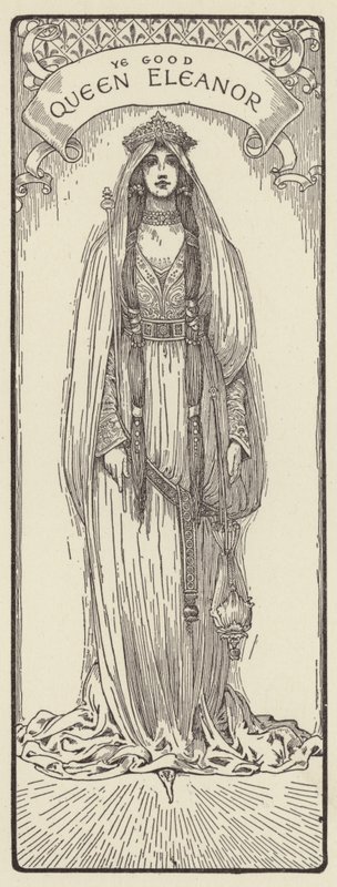 Dobra Królowa Eleonora autorstwa Louis John Rhead