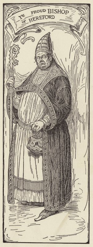 Dumny biskup Hereford autorstwa Louis John Rhead