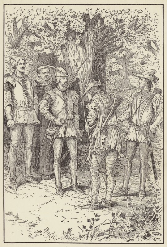 Znajdujemy cię omdlałego i przygnębionego autorstwa Louis John Rhead