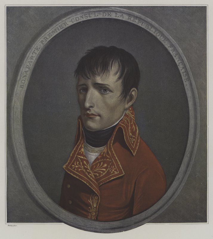 Napoleon Bonaparte, Pierwszy Konsul Republiki Francuskiej autorstwa Louis Leopold after Boilly
