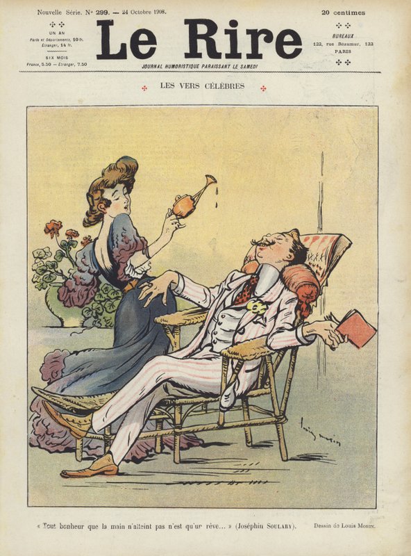Ilustracja do Le Rire autorstwa Louis Morin