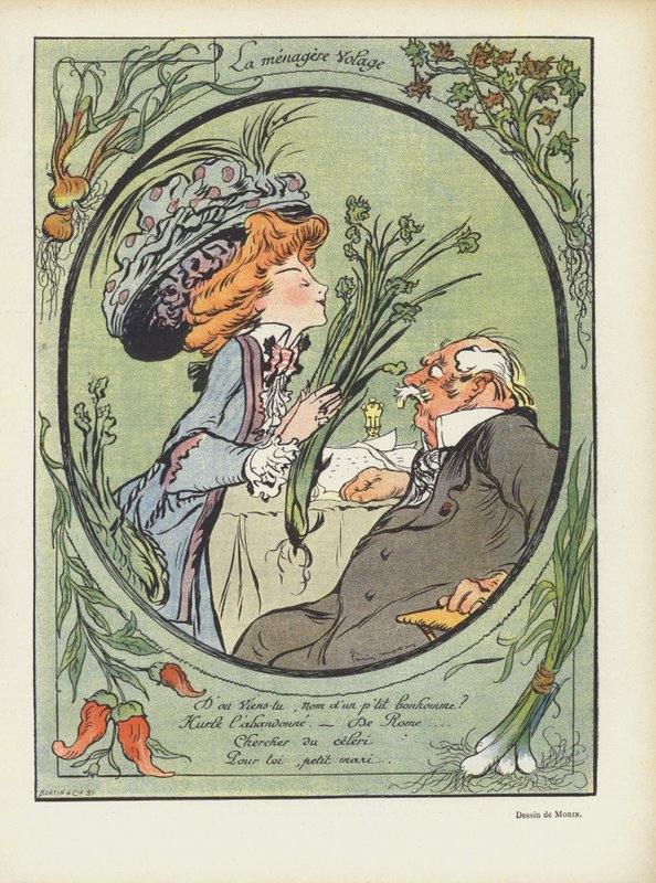 Ilustracja do Le Rire autorstwa Louis Morin