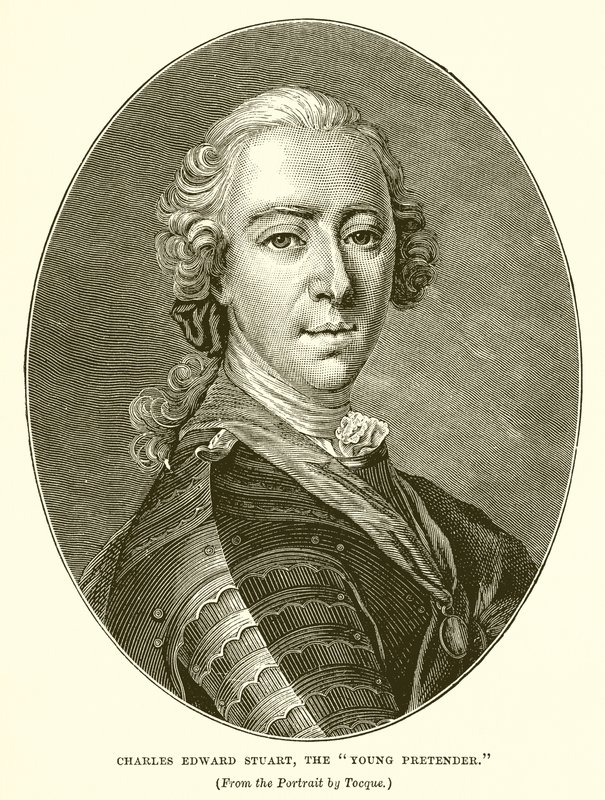 Charles Edward Stuart, Młody pretendent autorstwa Louis Tocqué