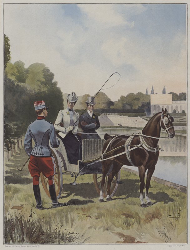 Przewóz autorstwa Louis Vallet
