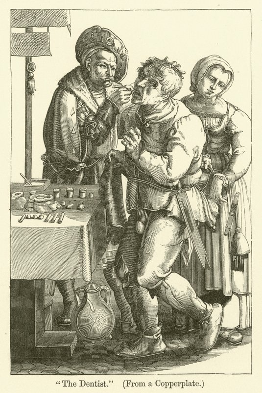 Dentysta autorstwa Lucas van Leyden