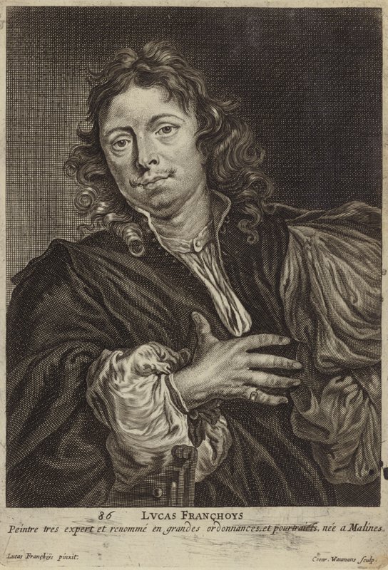 Portret Lucasa Franchoysa Młodszego autorstwa Lucas the Younger Franchoys