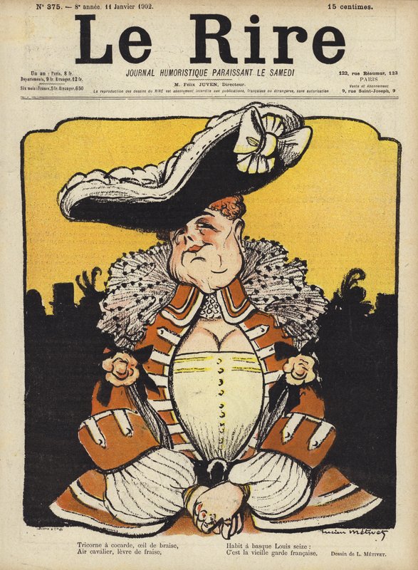 Ilustracja do Le Rire autorstwa Lucien Metivet