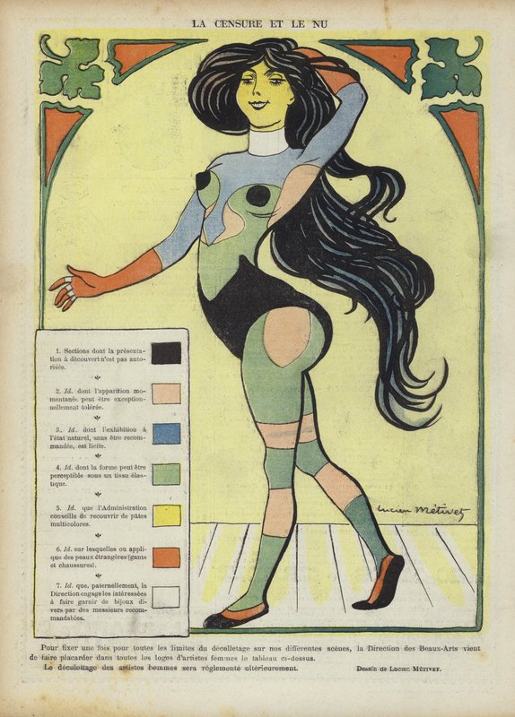 Ilustracja do Le Rire autorstwa Lucien Metivet