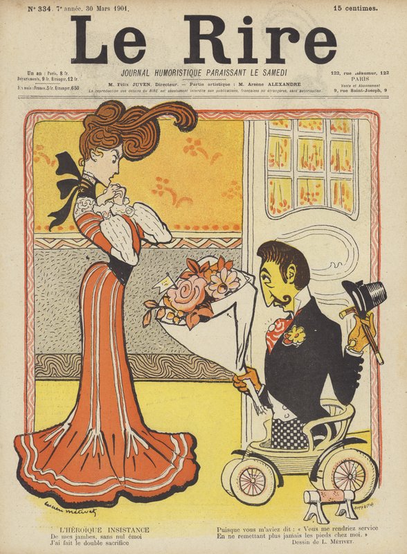Ilustracja do Le Rire autorstwa Lucien Metivet