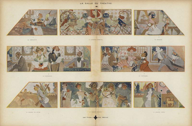 Ilustracja do Le Rire autorstwa Lucien Metivet