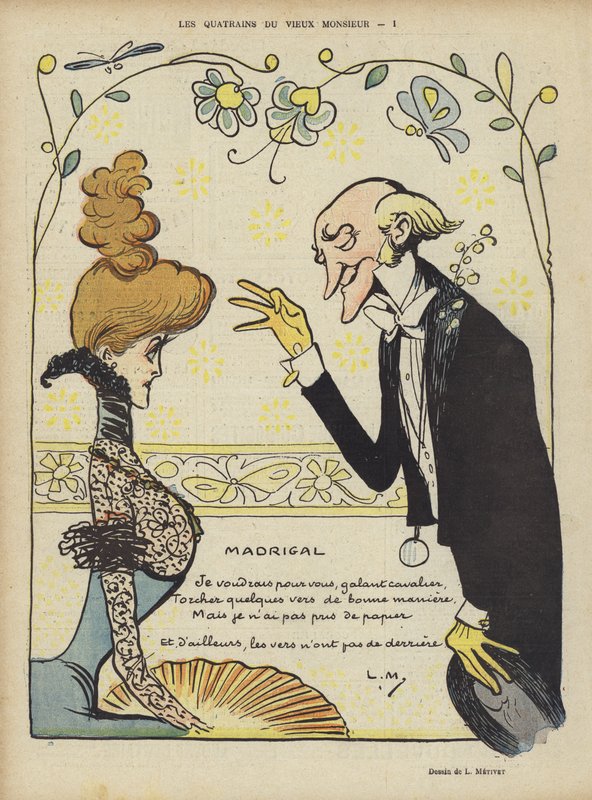 Ilustracja do Le Rire autorstwa Lucien Metivet