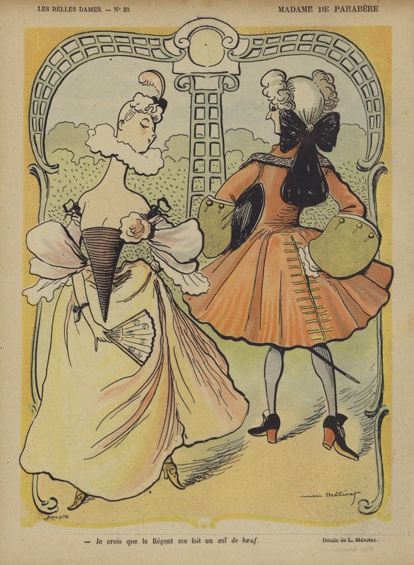Ilustracja do Le Rire autorstwa Lucien Metivet