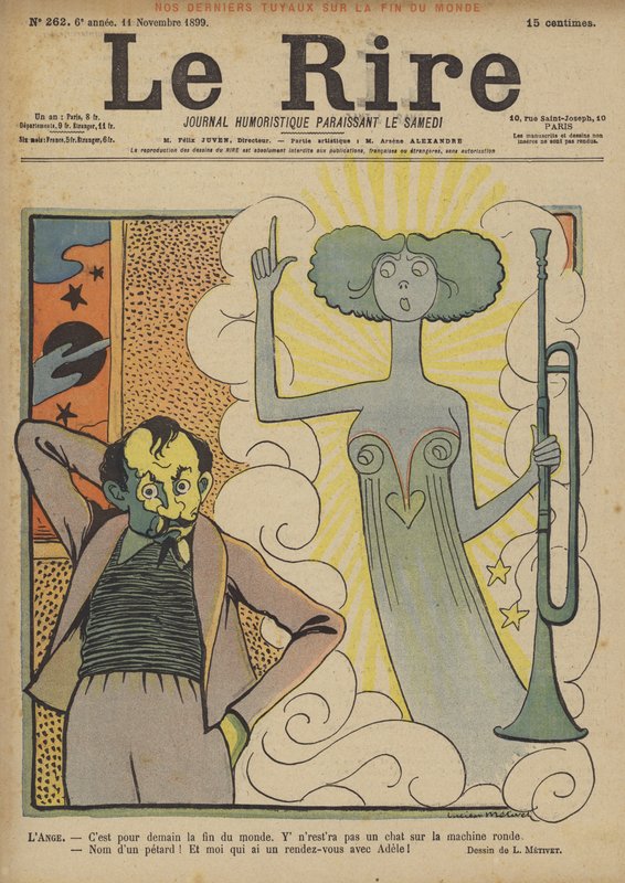Ilustracja do Le Rire autorstwa Lucien Metivet