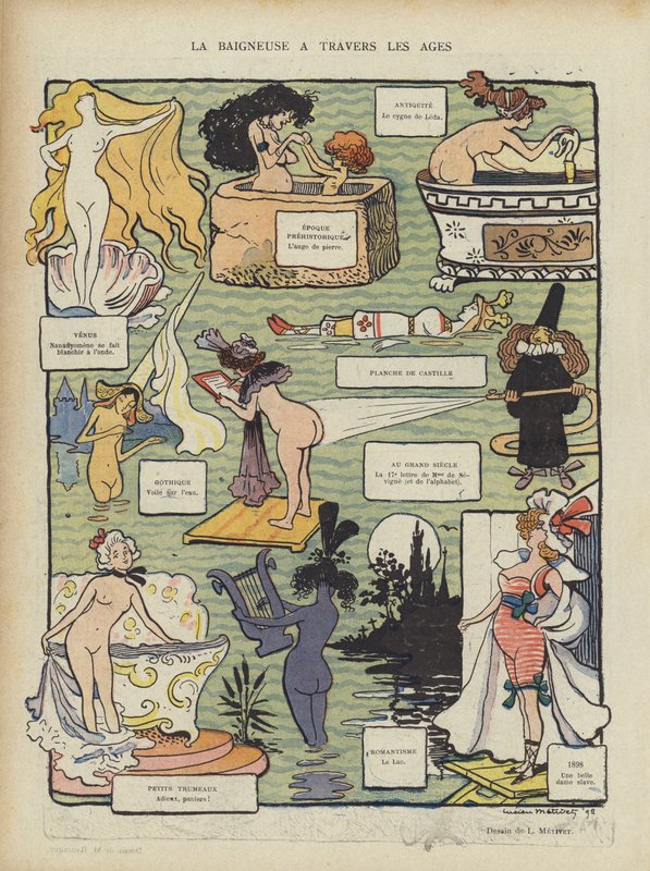 Ilustracja do Le Rire autorstwa Lucien Metivet