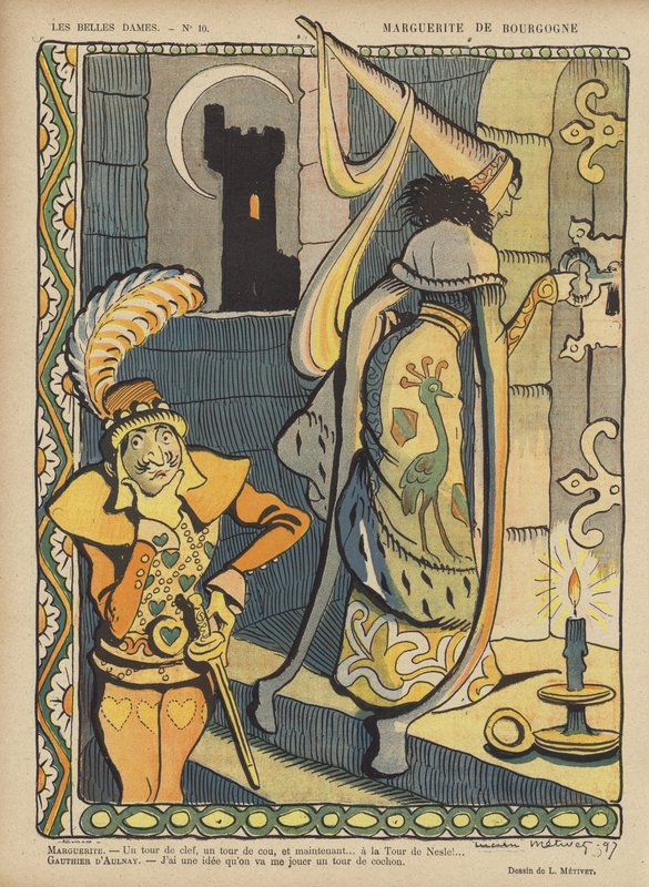 Ilustracja do Le Rire autorstwa Lucien Metivet
