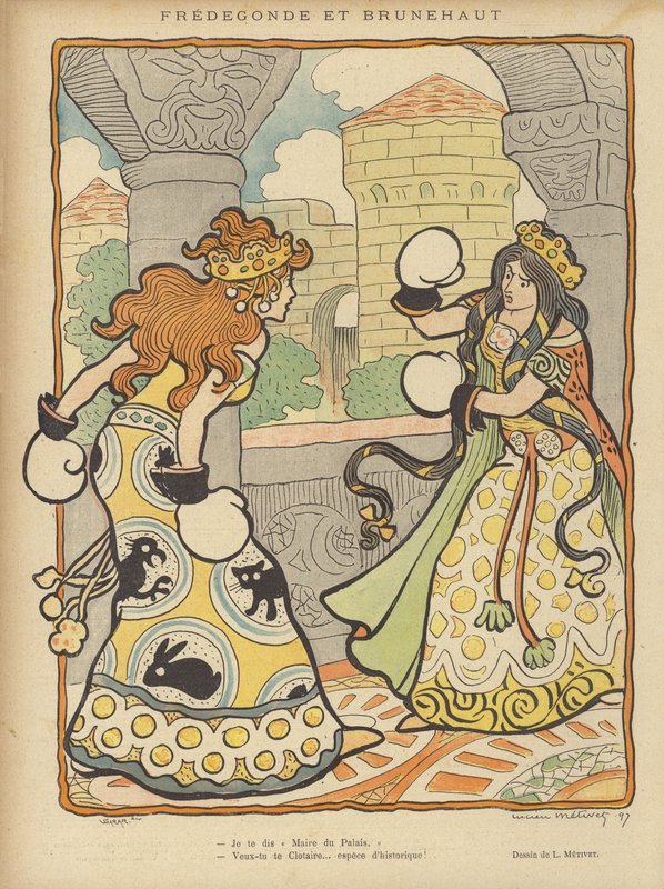Ilustracja do Le Rire autorstwa Lucien Metivet
