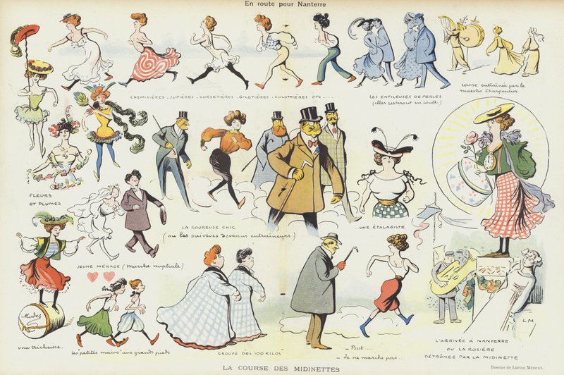 Ilustracja do Le Rire autorstwa Lucien Metivet