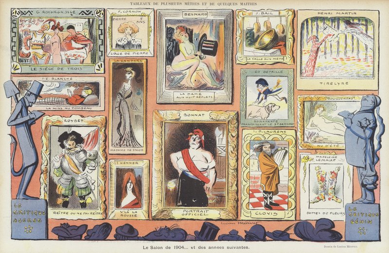 Ilustracja do Le Rire autorstwa Lucien Metivet