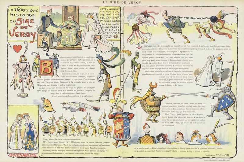Ilustracja do Le Rire autorstwa Lucien Metivet