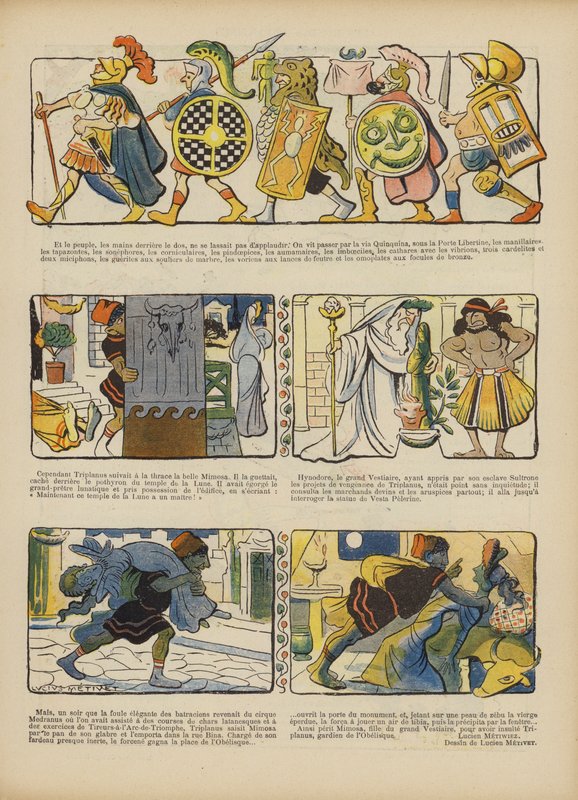 Ilustracja do Le Rire autorstwa Lucien Metivet