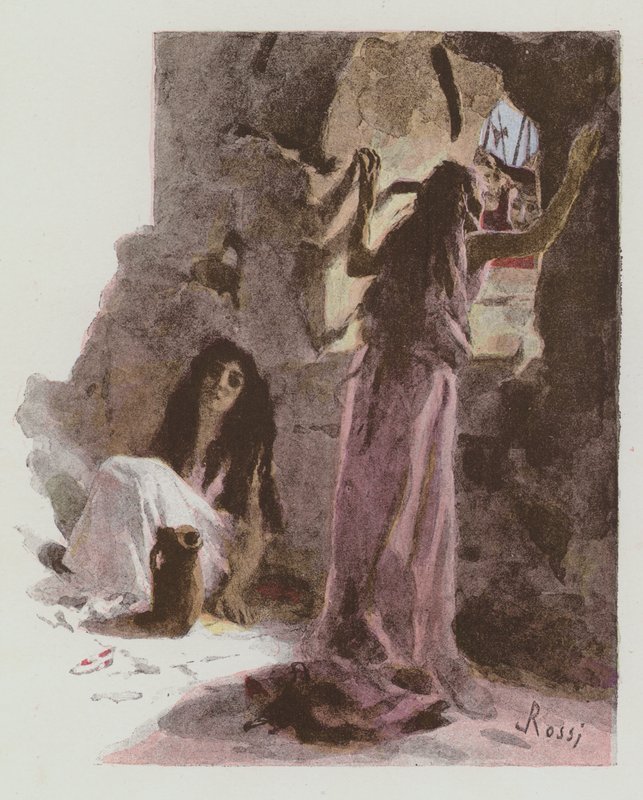 Ilustracja do Notre-Dame De Paris autorstwa Victora Hugo autorstwa Lucius Rossi