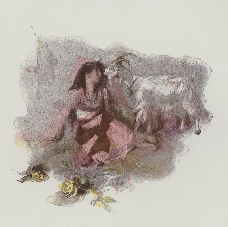 Ilustracja do Notre-Dame De Paris autorstwa Victora Hugo autorstwa Lucius Rossi