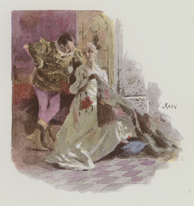 Ilustracja do Notre-Dame De Paris autorstwa Victora Hugo autorstwa Lucius Rossi