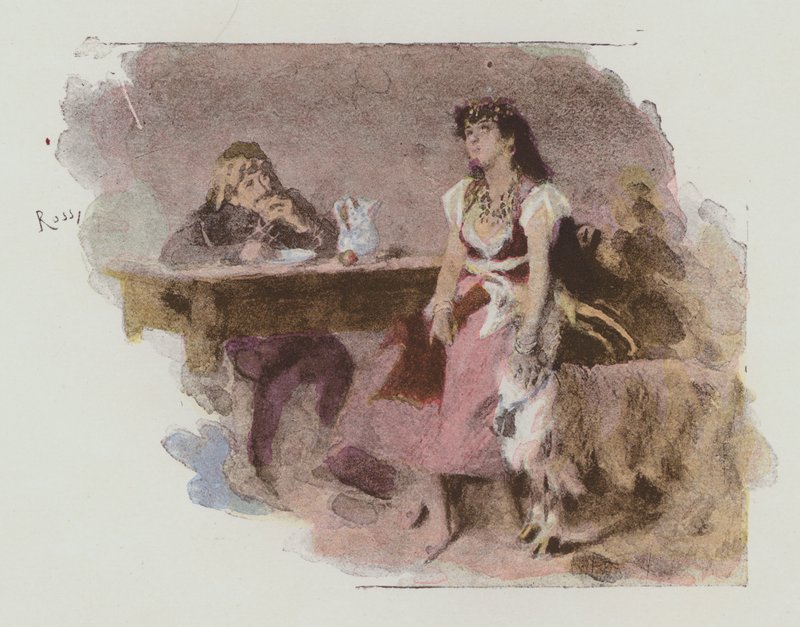 Ilustracja do Notre-Dame De Paris autorstwa Victora Hugo autorstwa Lucius Rossi