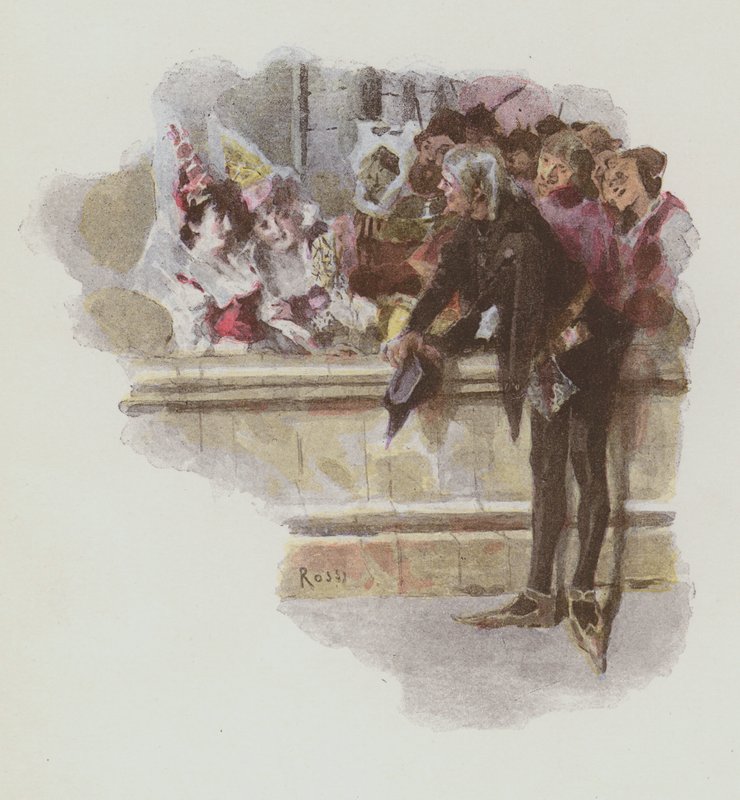 Ilustracja do Notre-Dame De Paris autorstwa Victora Hugo autorstwa Lucius Rossi