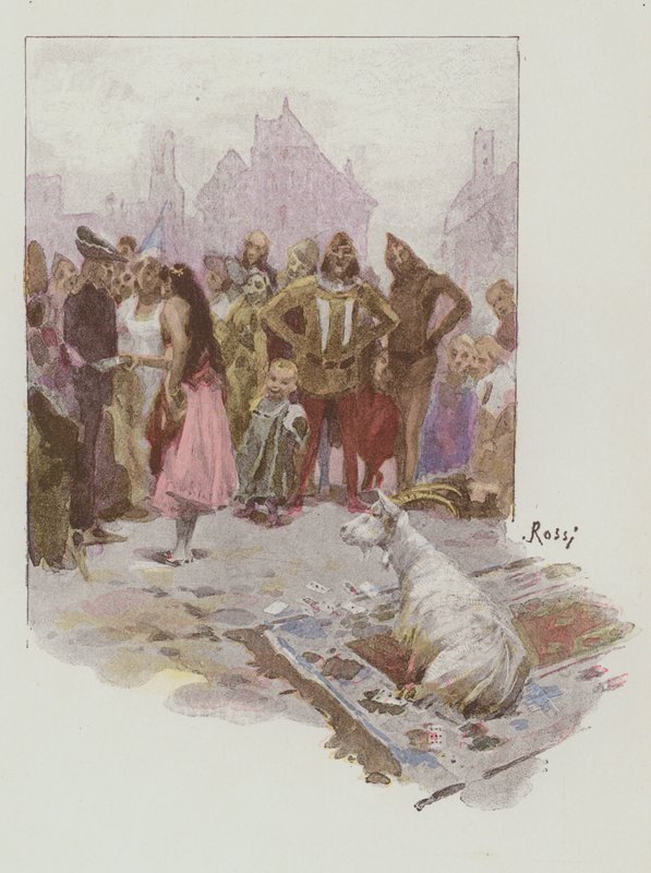 Ilustracja do Notre-Dame De Paris autorstwa Victora Hugo autorstwa Lucius Rossi