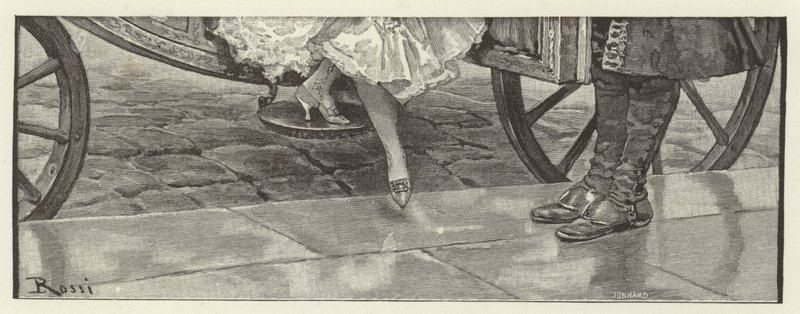 Ilustracja do Szkoły skandalu (chromolitho) autorstwa Lucius Rossi