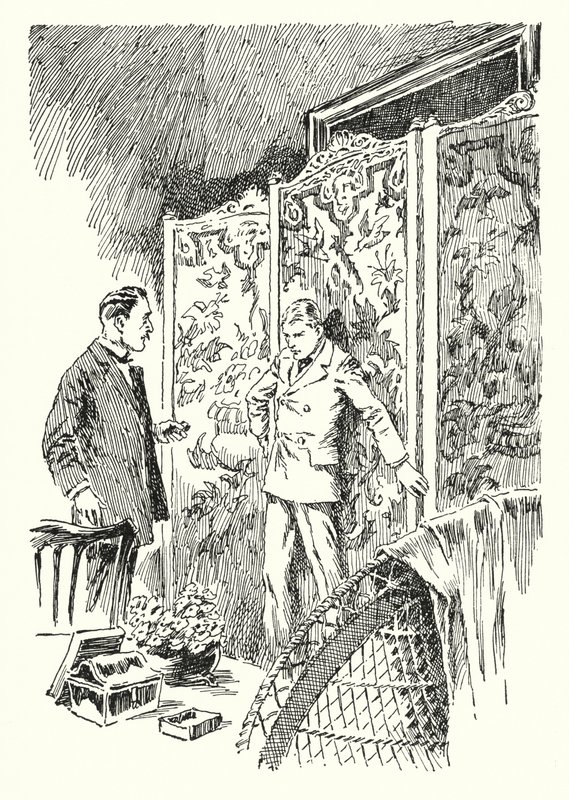 Ilustracja do Portretu Doriana Graya autorstwa Oscara Wilde