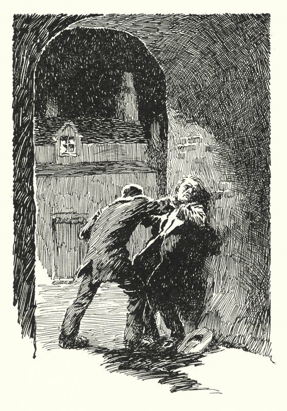 Ilustracja do Portretu Doriana Graya autorstwa Oscara Wilde