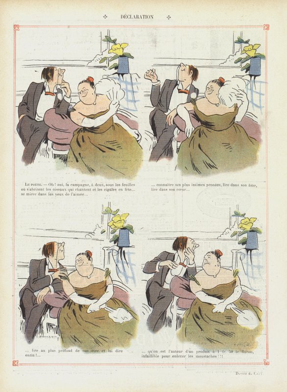Ilustracja do Le Rire autorstwa Marcel Amable O.L. Capy