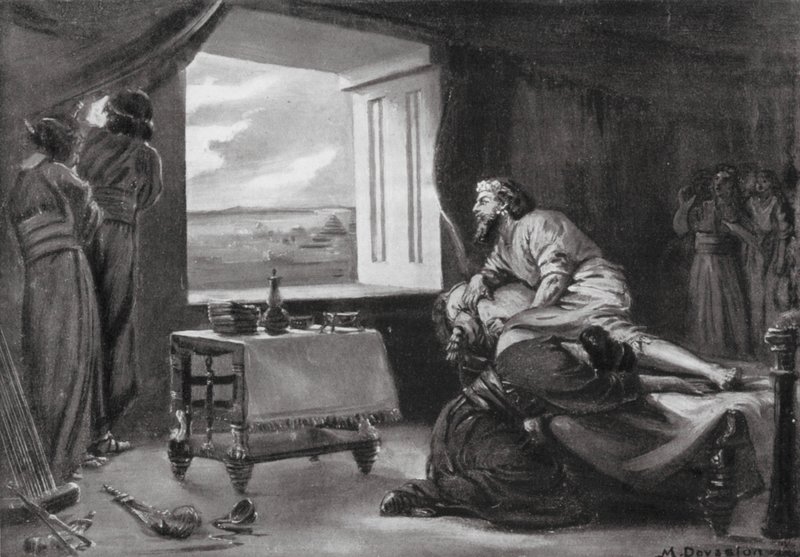 Zaćmienie słońca autorstwa Margaret (after) Dovaston