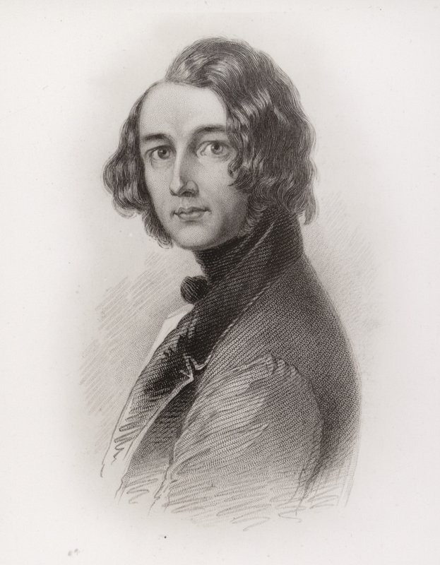 Charles Dickens (1812-1870), angielski powieściopisarz, 1844 autorstwa Margaret Gillies