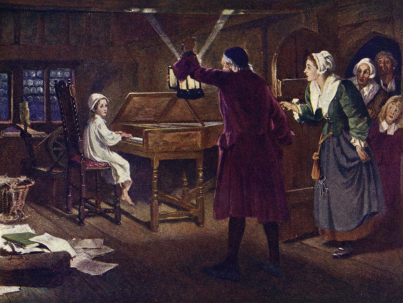 Dziecko Handel autorstwa Margaret Isabel Dicksee