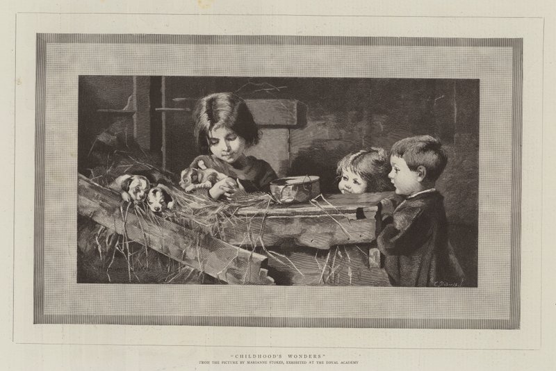 Cuda dzieciństwa autorstwa Marianne Stokes