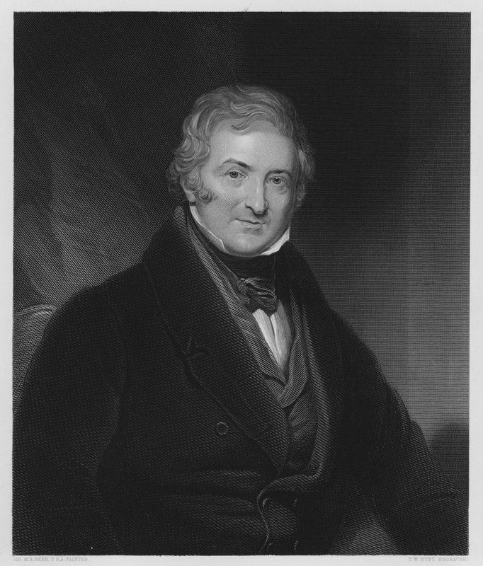 Thomas Morton, Dramatista, ze zdjęcia w Galerii Vernon autorstwa Martin Archer after Shee