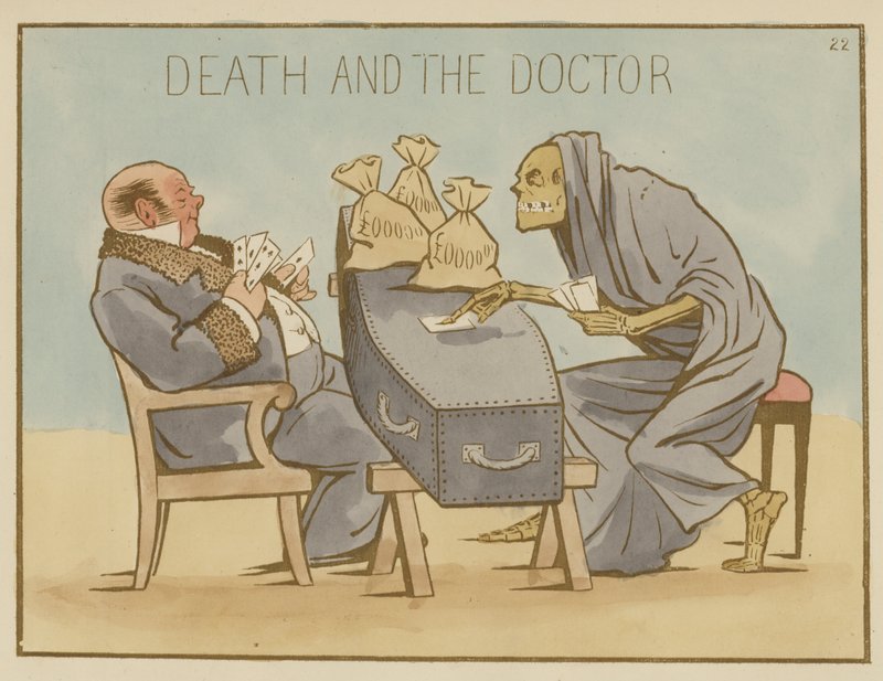 Śmierć i Doktor autorstwa Martin Cynicus Anderson