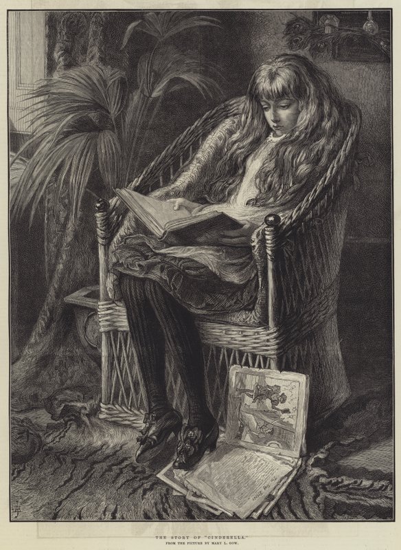 Historia Kopciuszka autorstwa Mary L. Gow