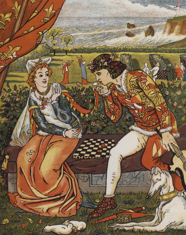 Dorigen i Aureliusz, Opowieść Franklina Chaucera autorstwa Mary Eliza Haweis