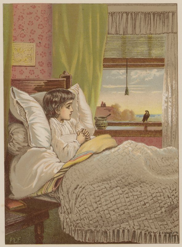 Nieprawidłowe dziecko (chromolitho) autorstwa Mary Ellen Edwards