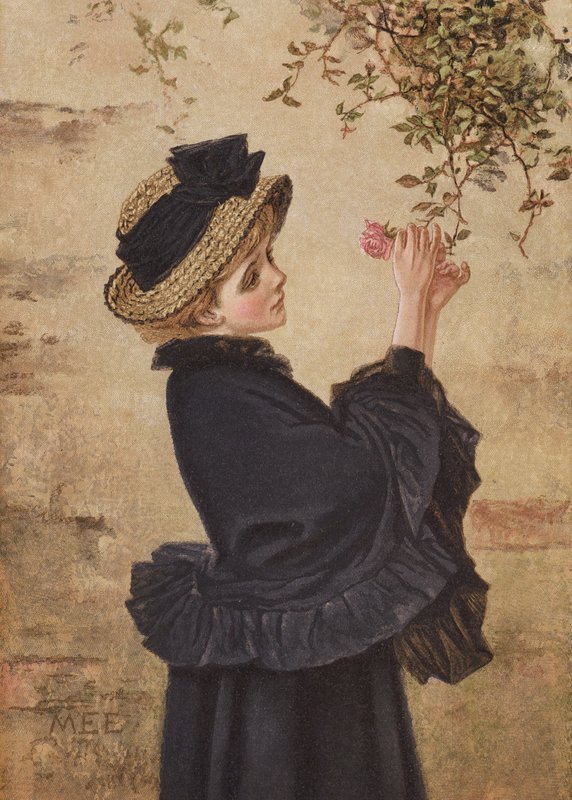 Left Blooming Alone (druk kolorowy) autorstwa Mary Ellen Edwards