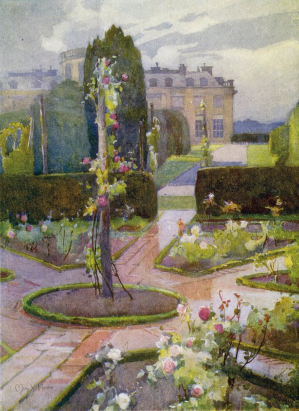 Ogród Różany, Dom Rosneath (kolor lito) autorstwa Mary Young Hunter